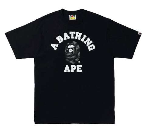 BLACK/GREY BAPE TEE