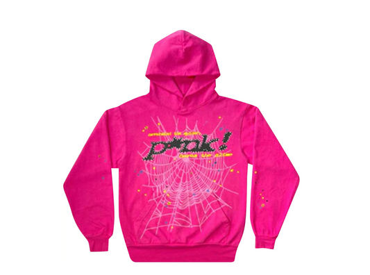 SPIDER "PINK" HOODIE